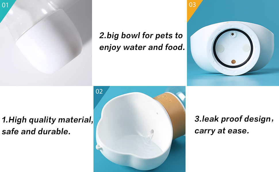 Pet Supplies Dog Water Bottle,Convenient Dog Water Dispenser,Leak