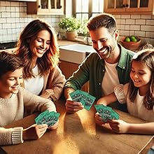 Family playing Gamrana Paris Pastries