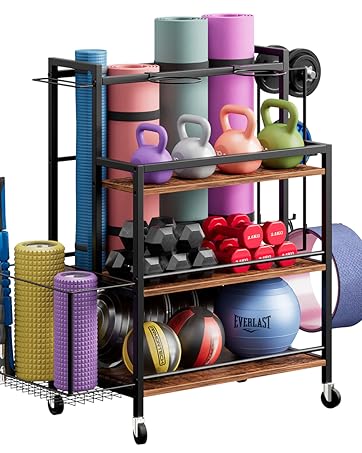 Yoga Mat Storage Rack