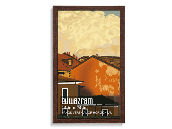 Amazon.com - euwazram Solid Wood 14x24 Frame - Single Frame