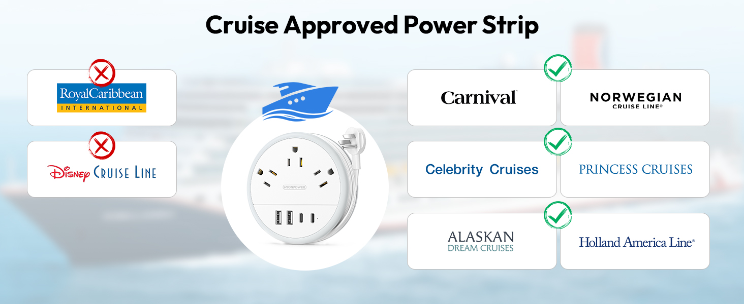 Cruise Approved Power Strip