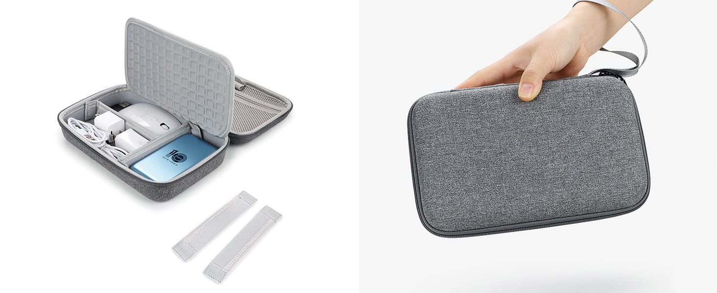 electronic travel organizer hard drive case