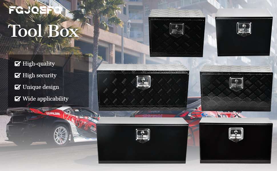 FGJQEFG 24 Inch Aluminum Tool Box Truck Car Trailer