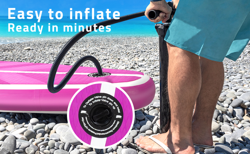 NORFLEX 10ft 6in Inflatable Paddle Board Bundle Stand Up Paddle Board