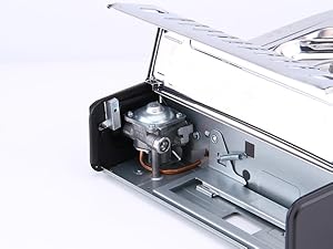 Geepas Gas Stove Single Burner – Portable Camping Stove BBQ Cooker