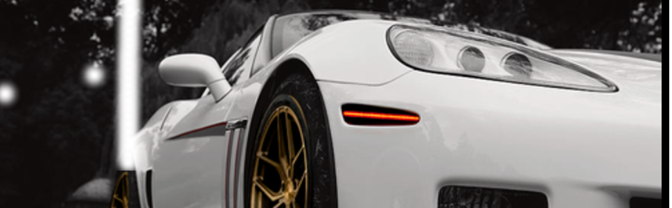 SLK-Lights LED Side Marker Lights for Chevrolet C6 Corvette