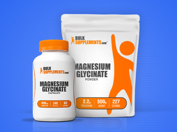 Magnesium Glycinate Capsules - Product Highlight Mobile