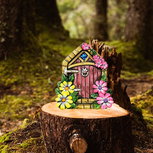 Wooden Fairy Doors