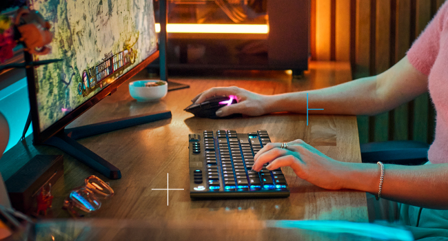 Logitech G G915 X LIGHTSPEED TKL Clavier gaming sans fil promo