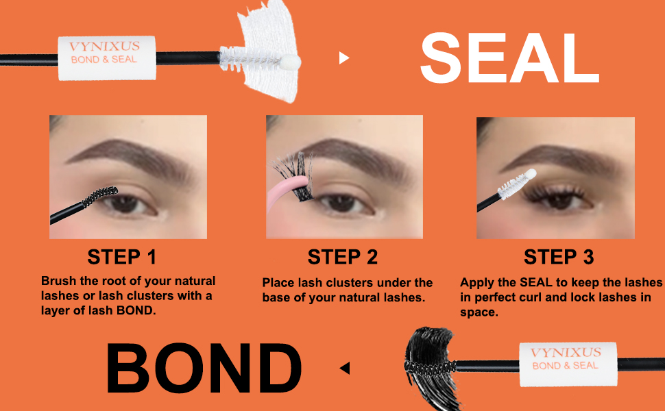 lash bond and seal