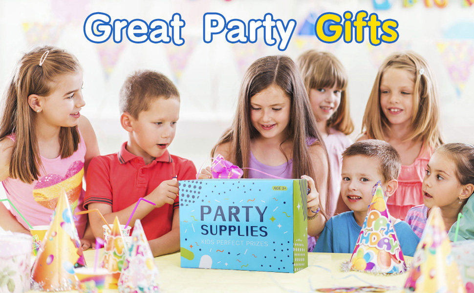 200 Pcs Party Favors for Kids, Fidget Toys Pack, Party Toys