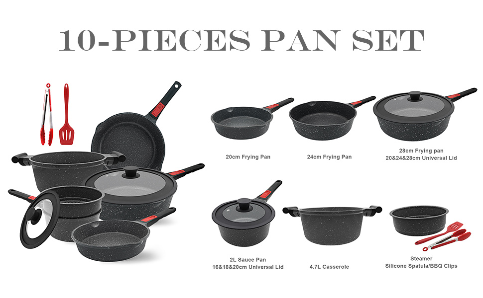 juego de utensilios de cocina