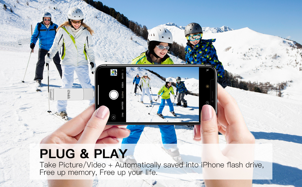 iphone USB flah drive