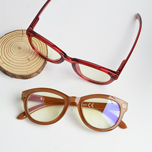 Blue light blocking reading glasses