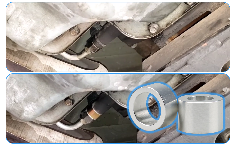 Transmission Cooler Bypass kit for Ford 4R100 Automotive