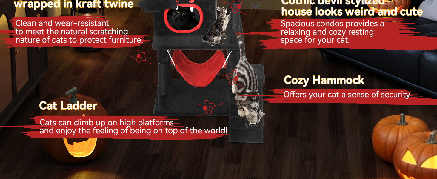 Cat Tower for Indoor Cats