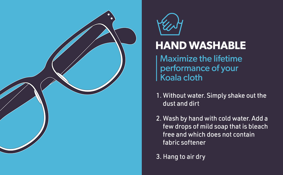 Koala Lens Cleaning Cloth Japanese Microfiber Glasses Cleaning
