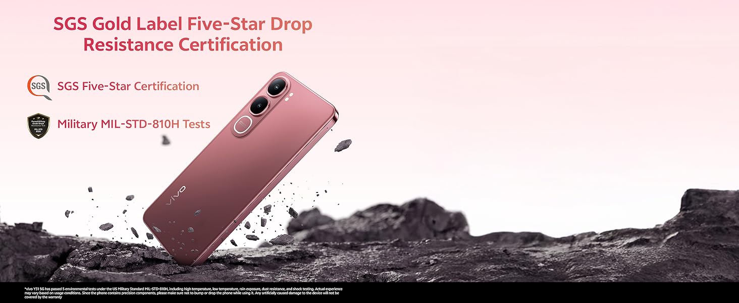SGS Gold Label Five-Star Drop Resistance Certification