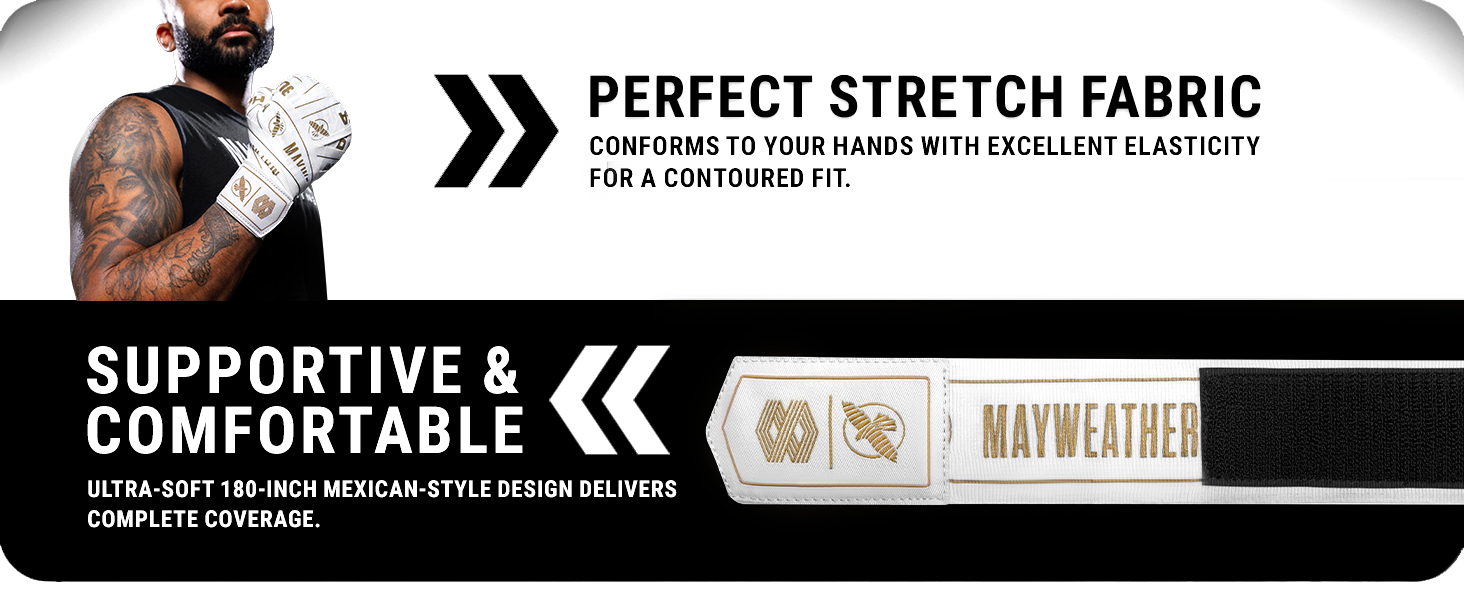  Hayabusa Mayweather Stretch Hand Wraps