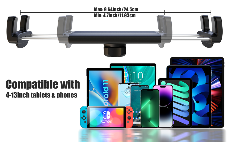 golfi　iPad Amazon.com: Charchendo Golf Cart Tablet Holder, [2 in 1