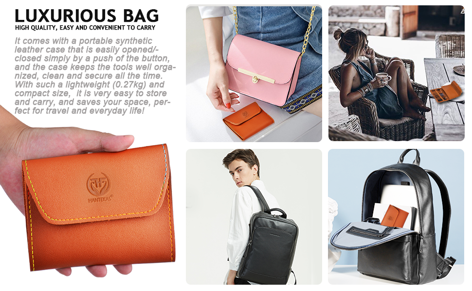 Professional Grooming Kits, Nail Care Tools with Luxurious Travel Case,pretty, sturdy, built to last