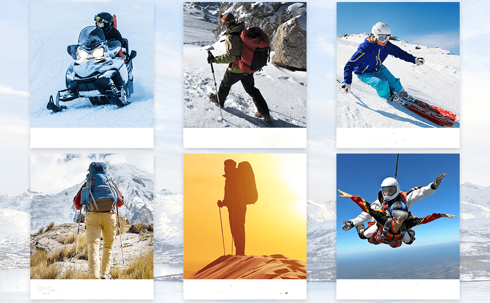 VisBeaut ski goggles
