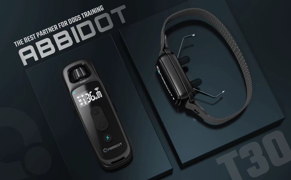 ABBIDOT 3300 Ft Dog Training Collar with Remote [New Version] Shock