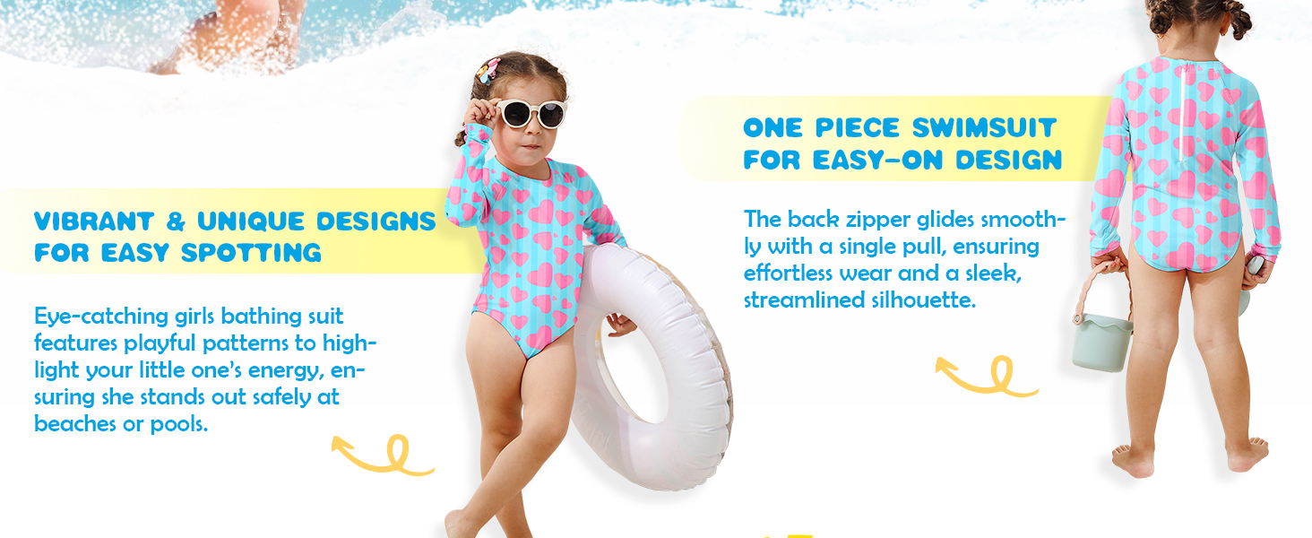 toddler girls swimwear blue