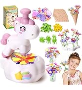 RISUNTOY Fabric Flower Craft Kit for Kids | DIY Flower Press with Rainbow Horse, Complete Arts & ...