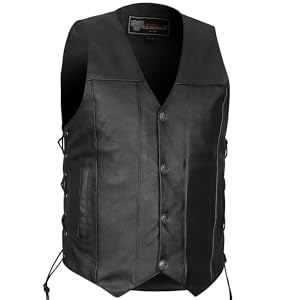 CALEE キャリー レザーベスト LEATHER VEST M ブラック(黒） CALEE - 秋田 - BlackSheep - ブラックシープ - キャリー - 通販