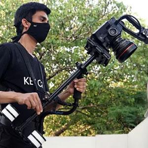 Flycam 3000 Handheld Camera Stabilizer with Body Pod & Arm Brace