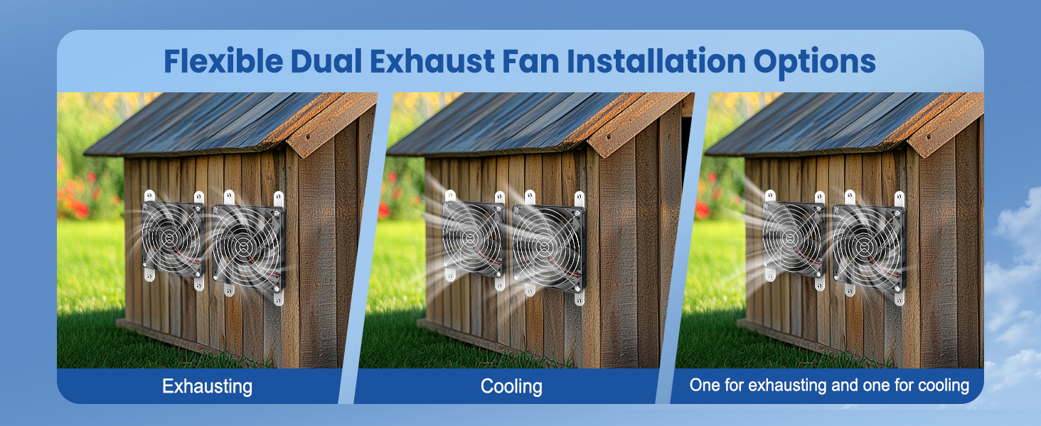 ecoCalm Solar Exhaust Fan