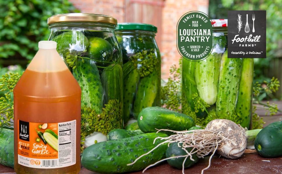Foothill Farms 1 Step Pickling Mix Turn Your Cucumbers