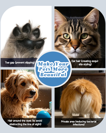 Paw Trimmer for Dogs and Cats Pet Paw Trimmer Kit