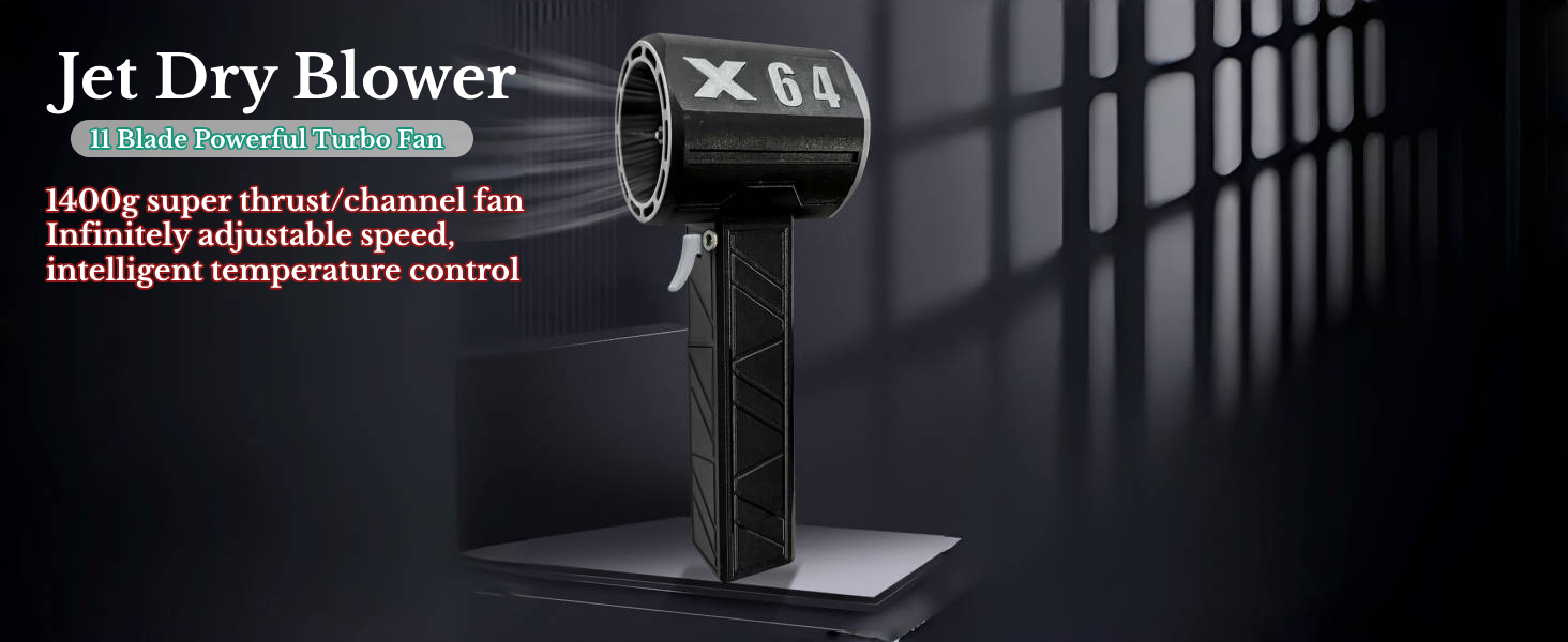 Bewinner Jet Dry Blower, 11 Blade Powerful Turbofan
