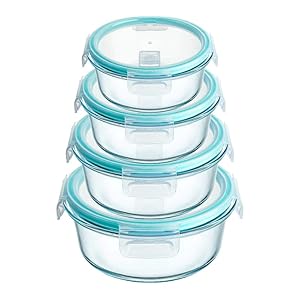 food storage meal prep food container glass containers with lids lunch box fridge kitchen