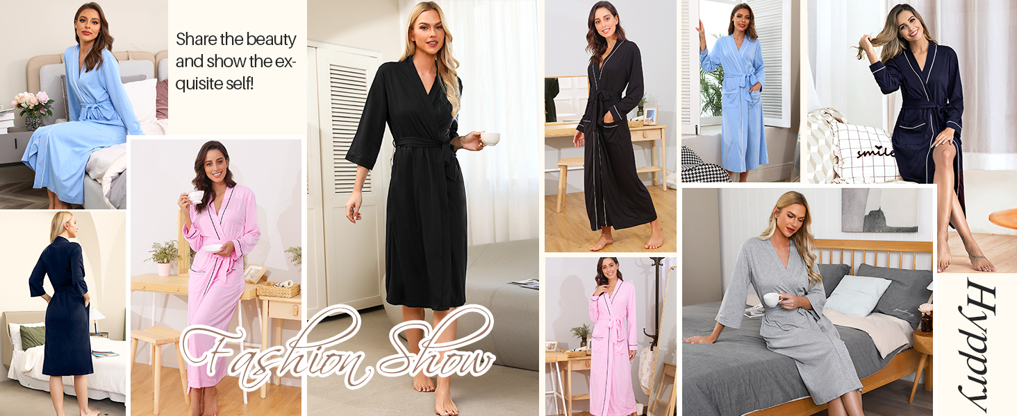 cotton dressing gowns for women uk