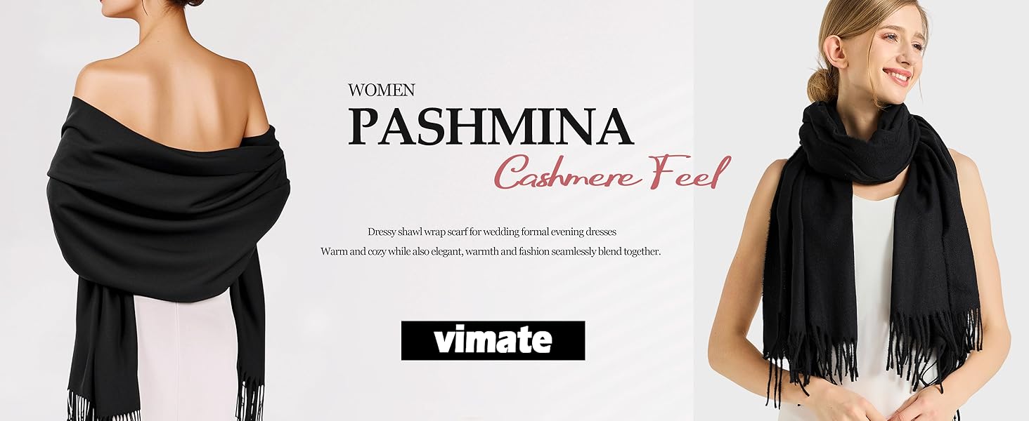 black pashmina