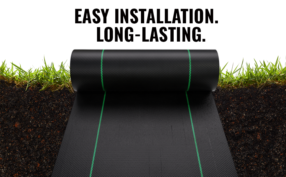 SEALTECH Premium 3.5 OZ Pro Garden Weed Barrier Landscape