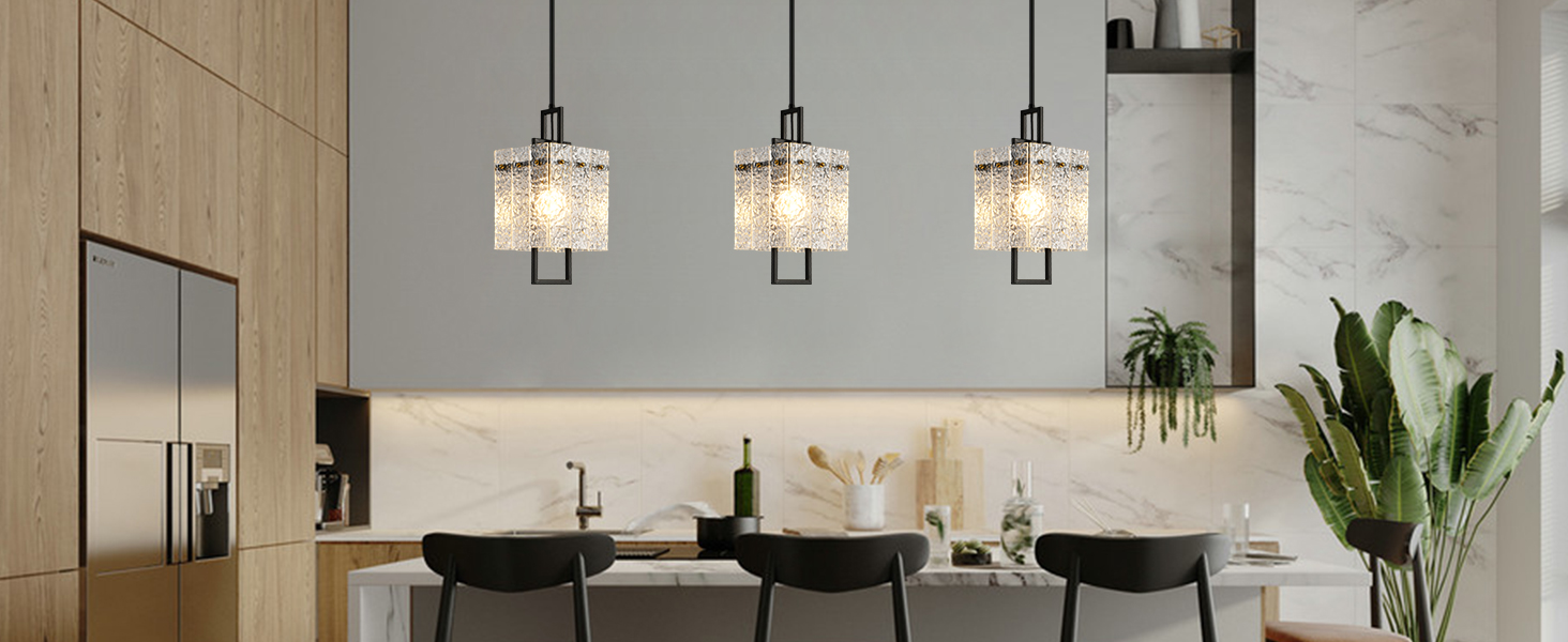 Industrial Hanging Light Fixture Ceiling for Kitchen Island