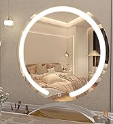 Hasipu Vanity Mirror with Lights, 16" LED Makeup Mirror, Lighted Makeup Mirror with Lights, Smart...