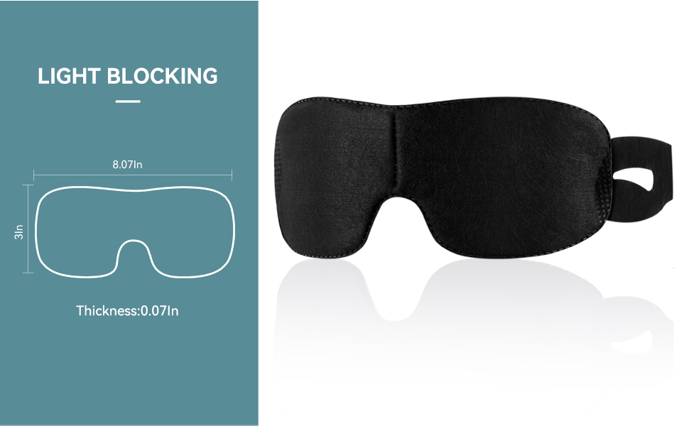 CROUVM Disposable Sleep Eye Mask