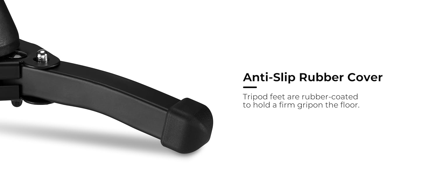 Vangoa Flute Stand Foldable Portable Tripod Holder Stand for Flute