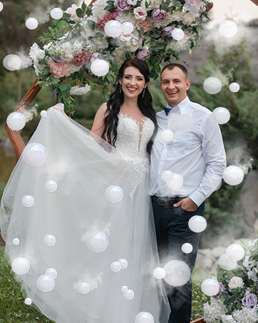bubbles for wedding