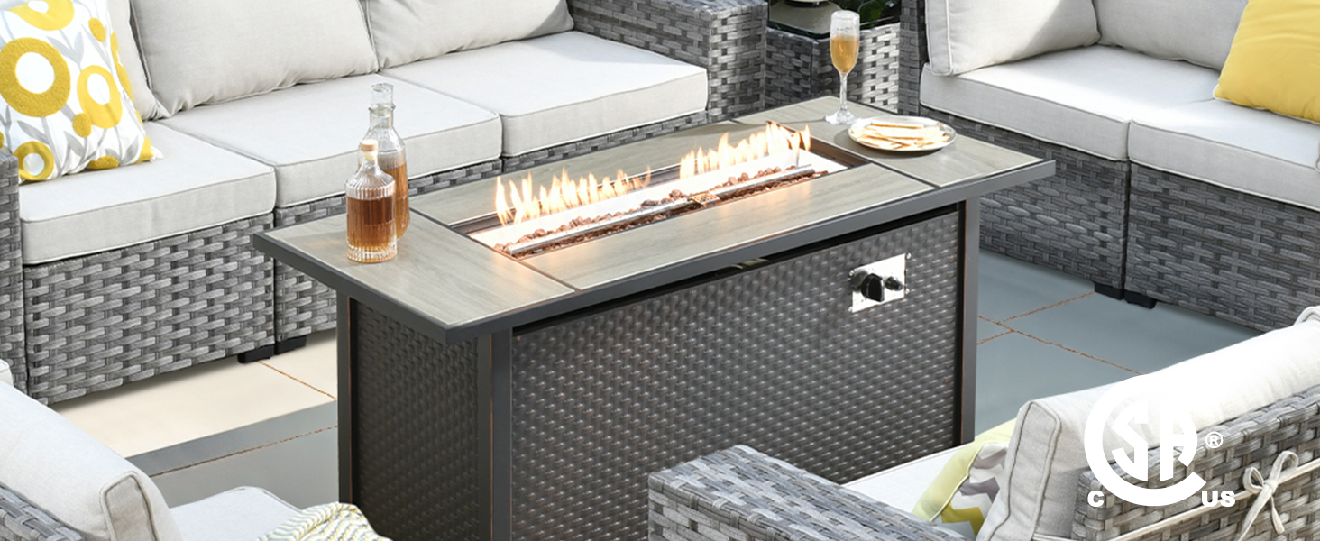 patio outdoor furniture set modular sectional wicker rattan comfy comfortable sofa couch modern