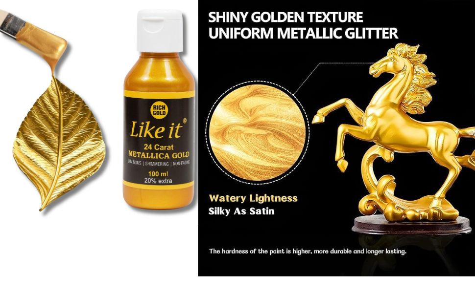 Metallic Gold Paint