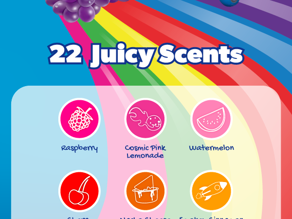 mr sketch juicy scents colorful rainbow raspberry lemonade watermelon cherry fun activity kids art