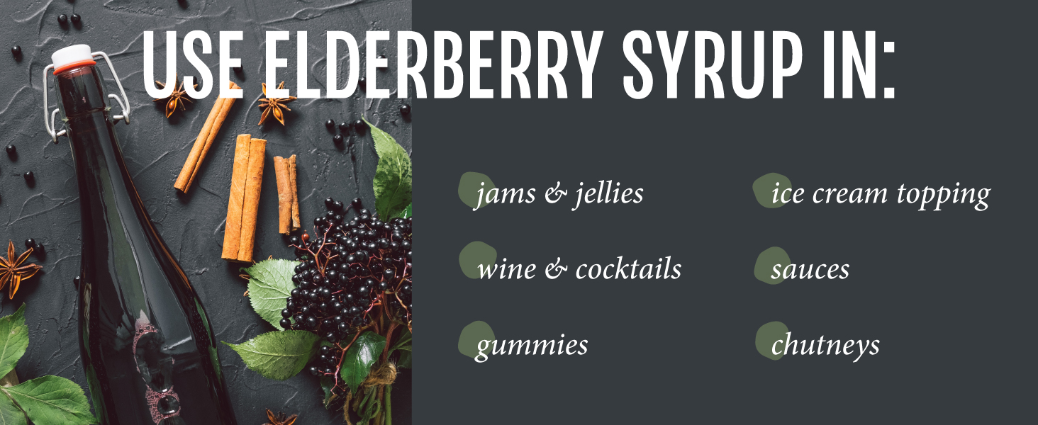 Uses for Elderberry Syrup