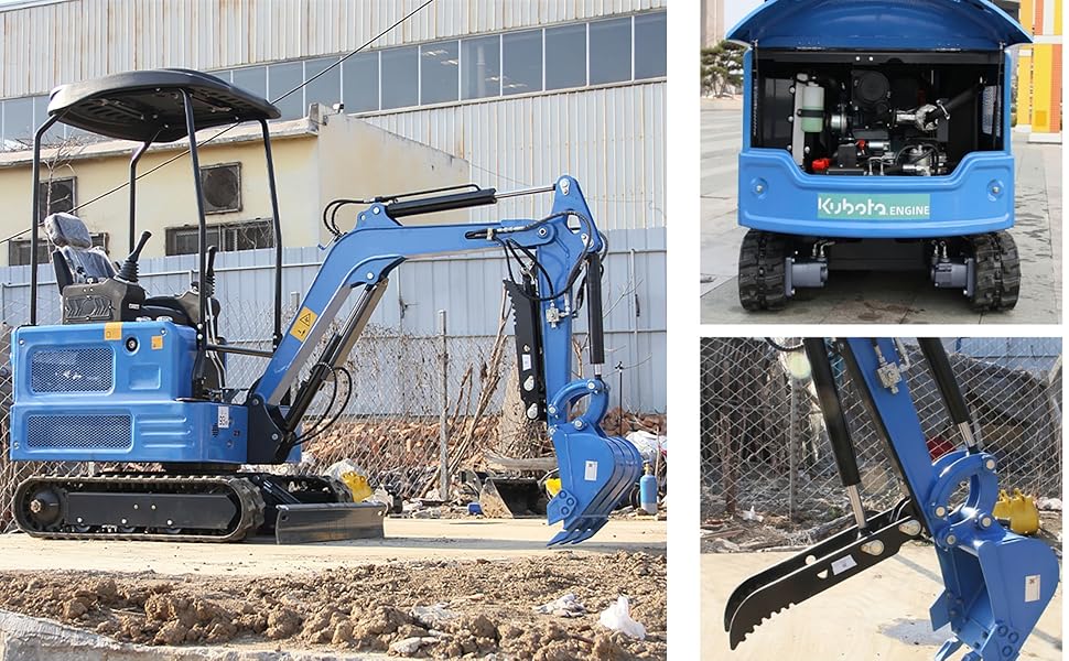 mini excavator work