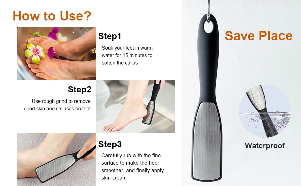 foot scraper for dead skin